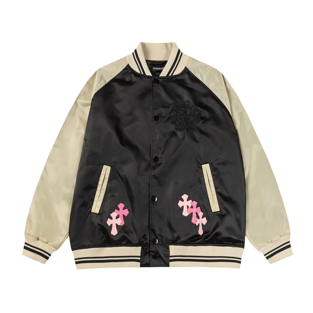 【Chrome Hearts】クロムハーツ柄ロゴジャケット WTCH002