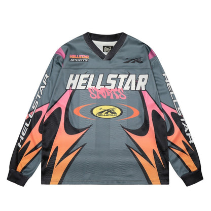HELLSTAR ヘルスター レトロスポーツ ロングスリーブトップ