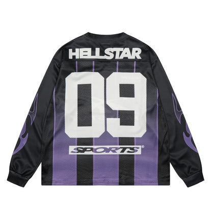 HELLSTAR ヘルスター 長袖スポーツジャージ ブラック