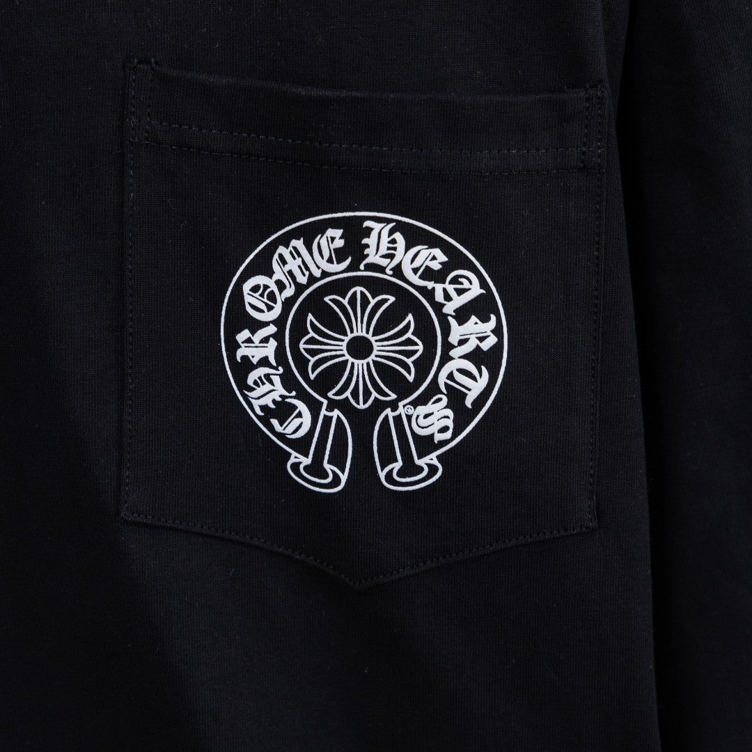 CHROME HEARTS クロムハーツ 長袖Tシャツ ブラック