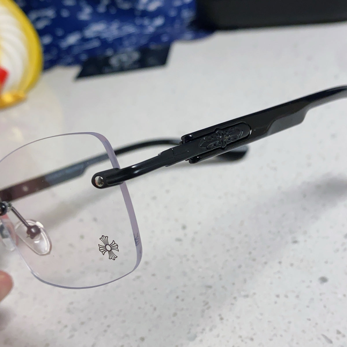 Chrome Hearts Cross Motif Sunglasses 009