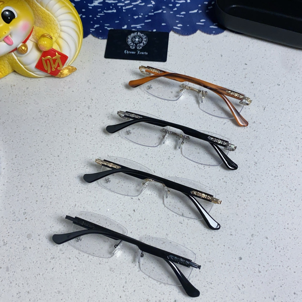 Chrome Hearts Cross Motif Sunglasses 009