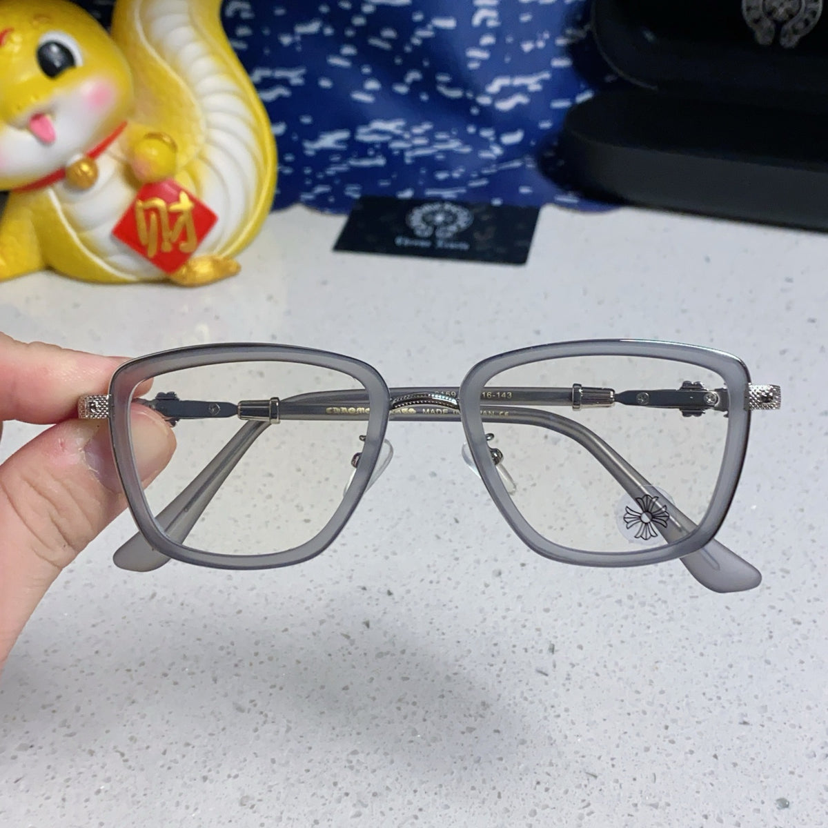 Chrome Hearts Cross Motif Sunglasses 014