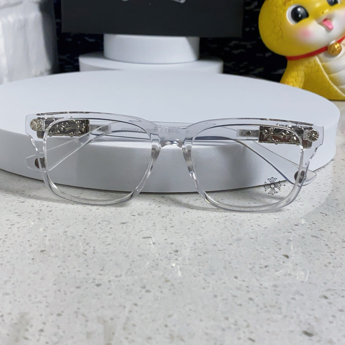 Chrome Hearts Two-Tone Cross Sunglasses