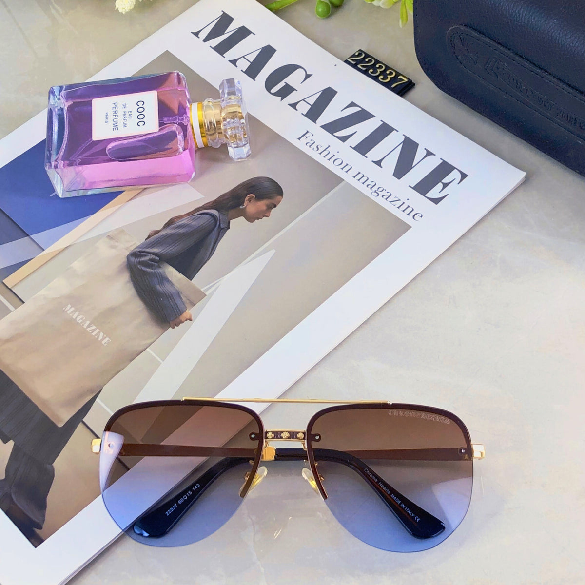 Chrome Hearts Tinted Cross Sunglasses