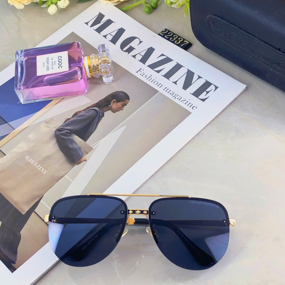 Chrome Hearts Tinted Cross Sunglasses