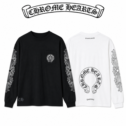 CHROME HEARTS 長袖Tシャツ  ユニセックス