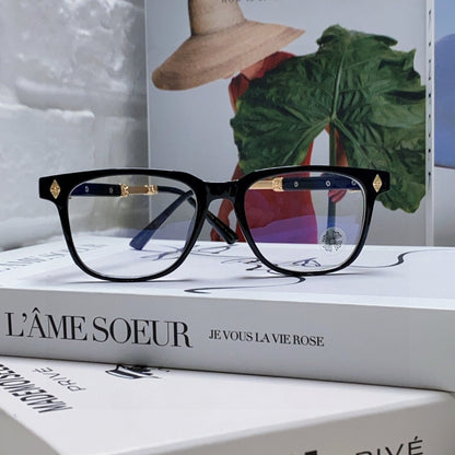 Chrome Hearts Oversized Blue Light Glasses