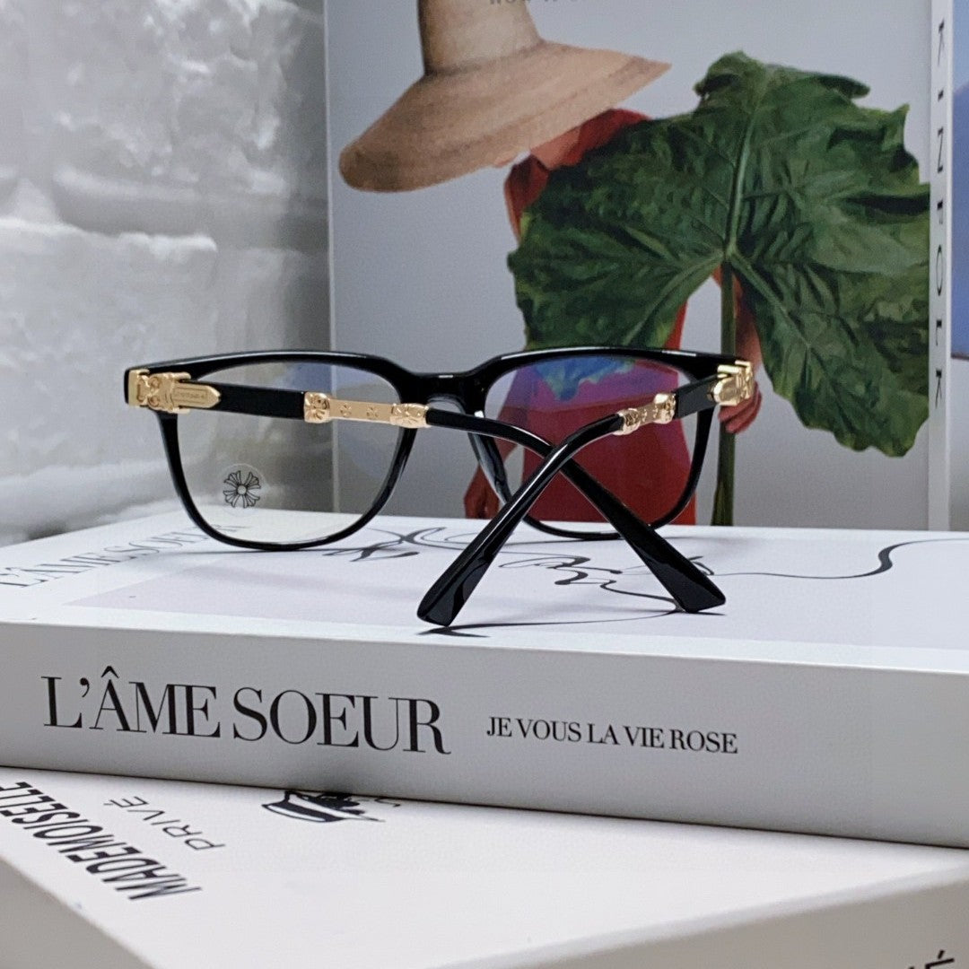 Chrome Hearts Oversized Blue Light Glasses