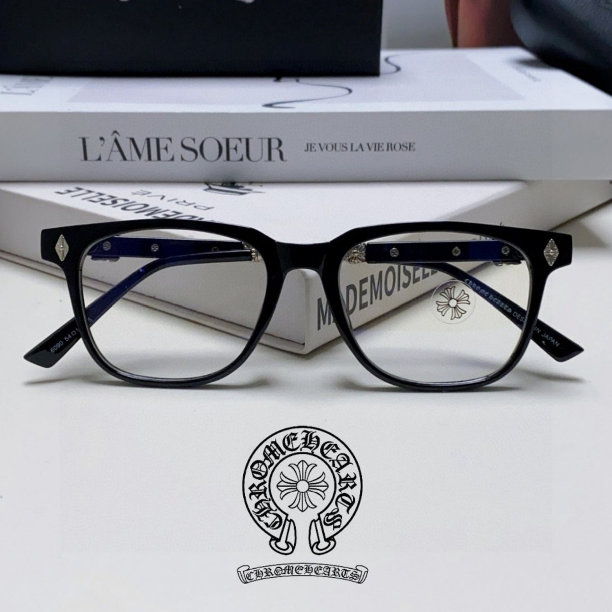 Chrome Hearts Oversized Square Glasses