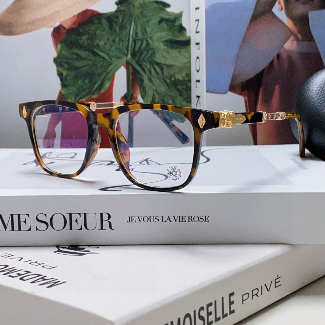 Chrome Hearts Tortoiseshell Optical Glasses