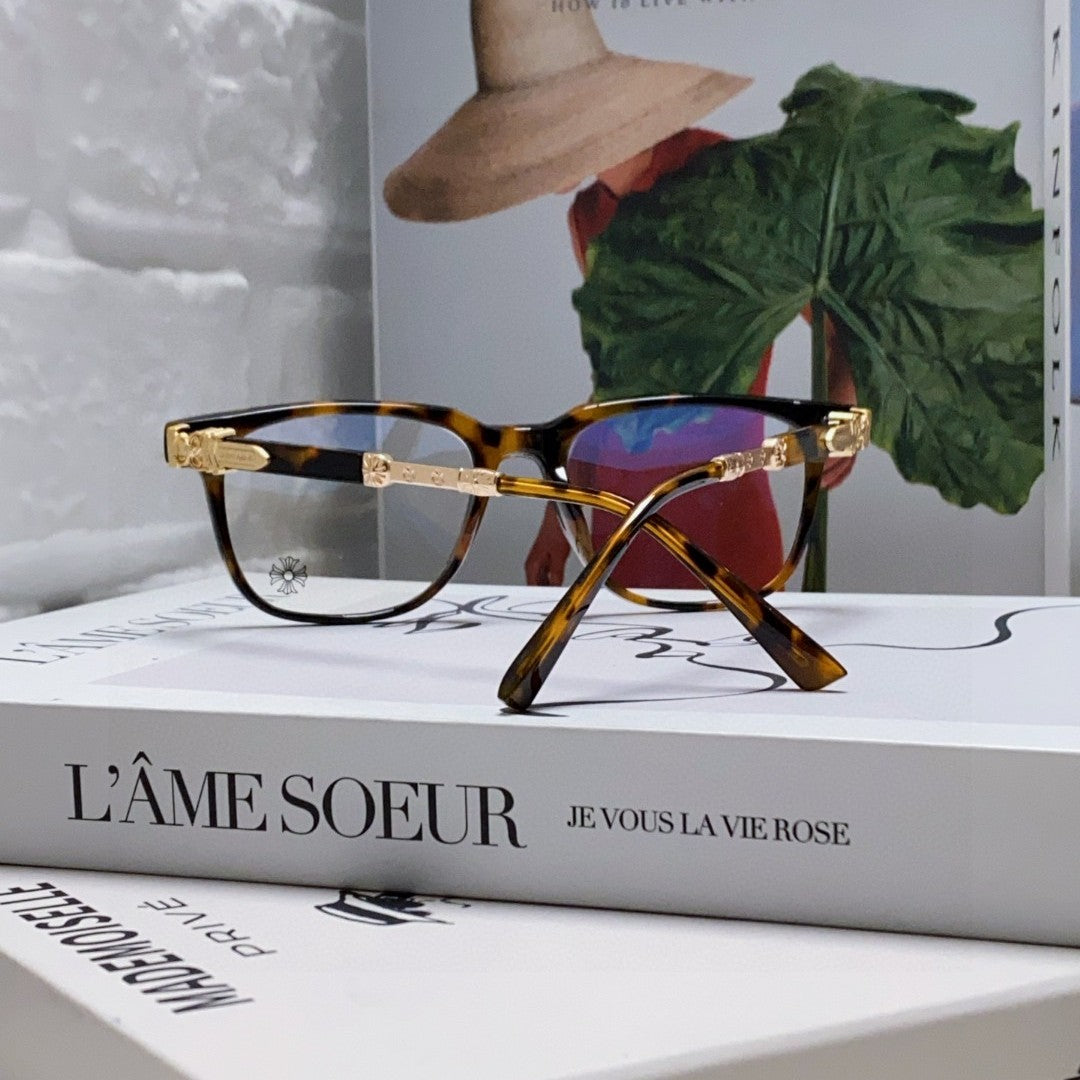 Chrome Hearts Tortoiseshell Optical Glasses