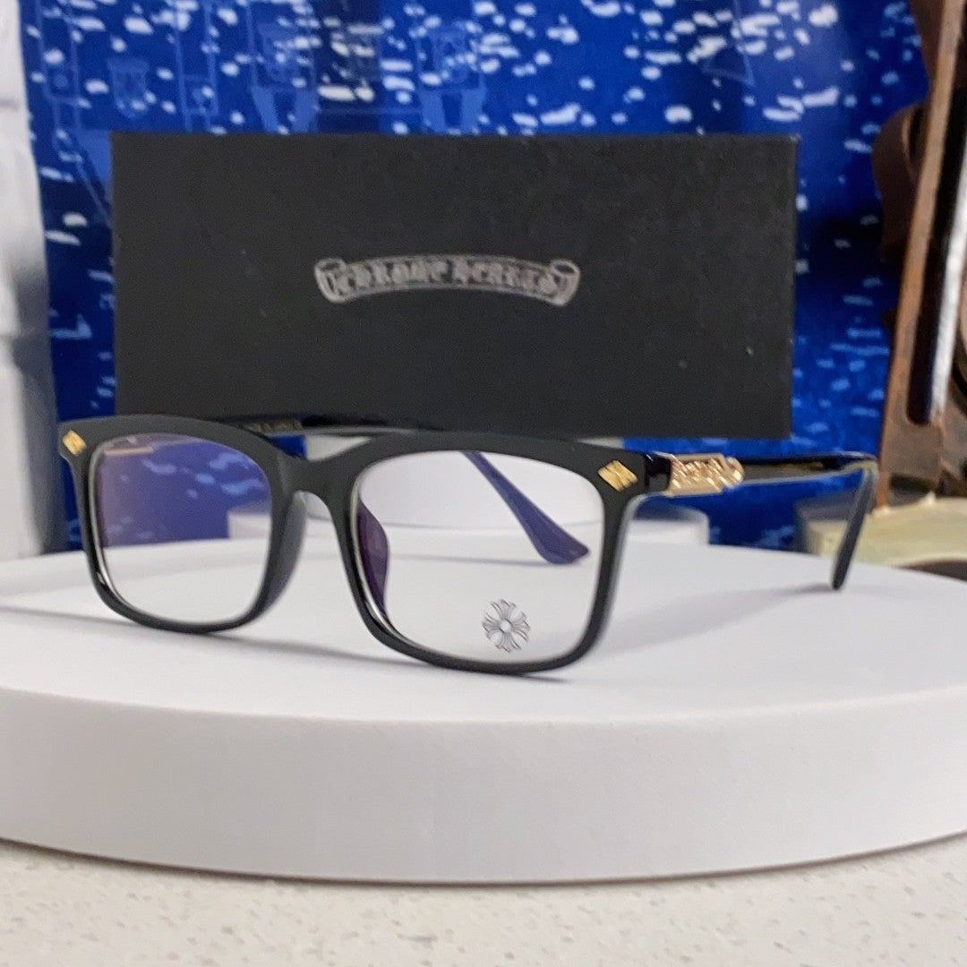 Chrome Hearts Black & Gold Optical Glasses