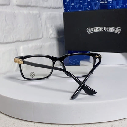 Chrome Hearts Black & Gold Optical Glasses
