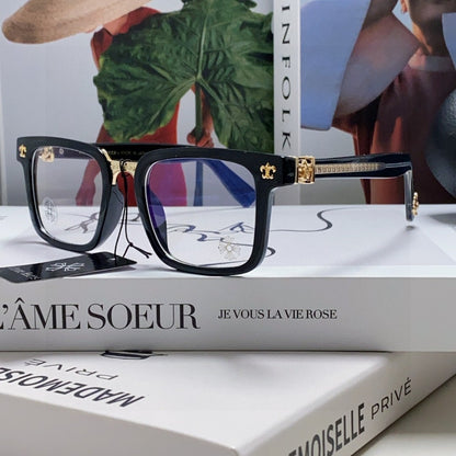 Chrome Hearts Retro Square Glasses