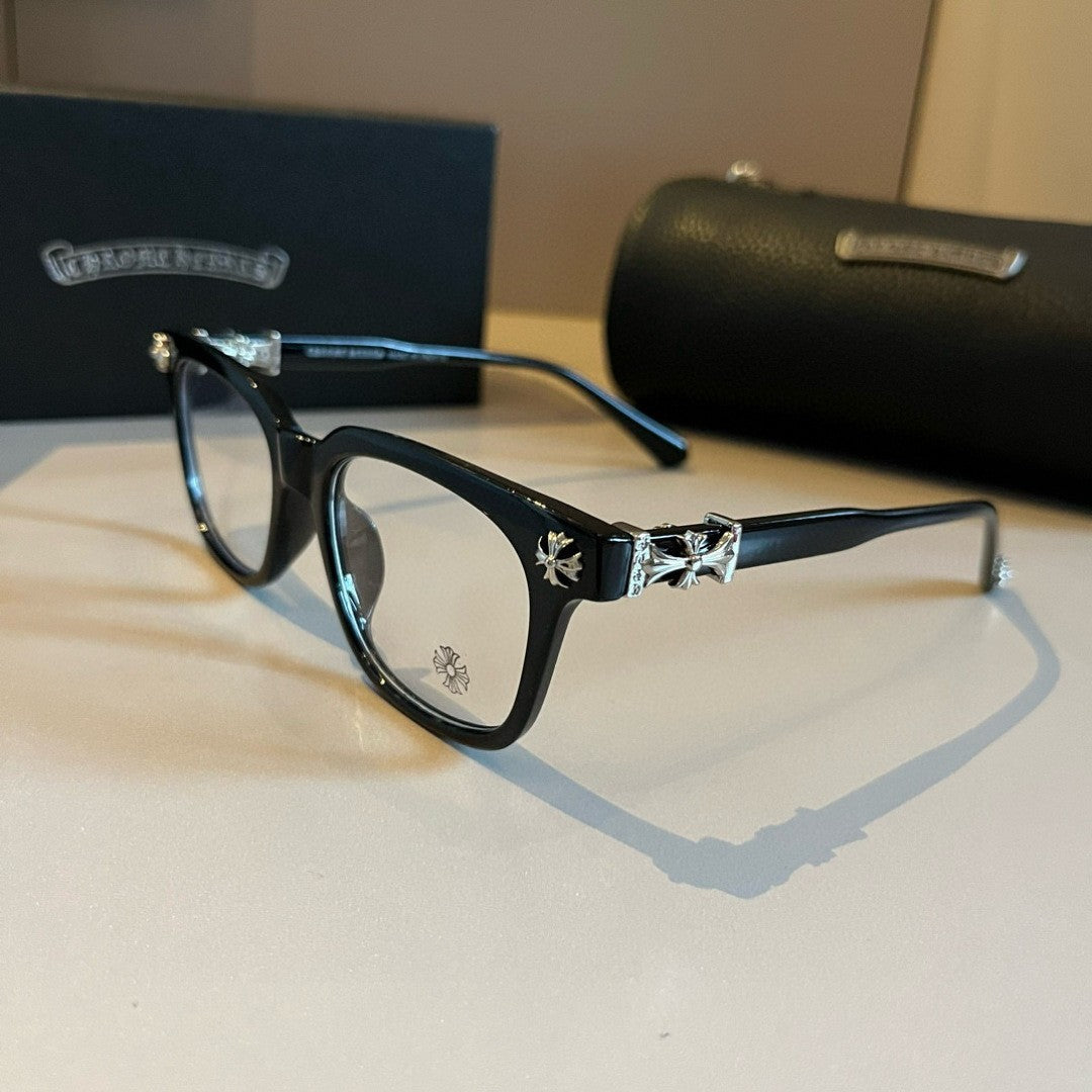 Chrome Hearts Slim Black Optical Glasses