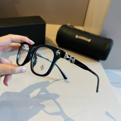 Chrome Hearts Slim Black Optical Glasses