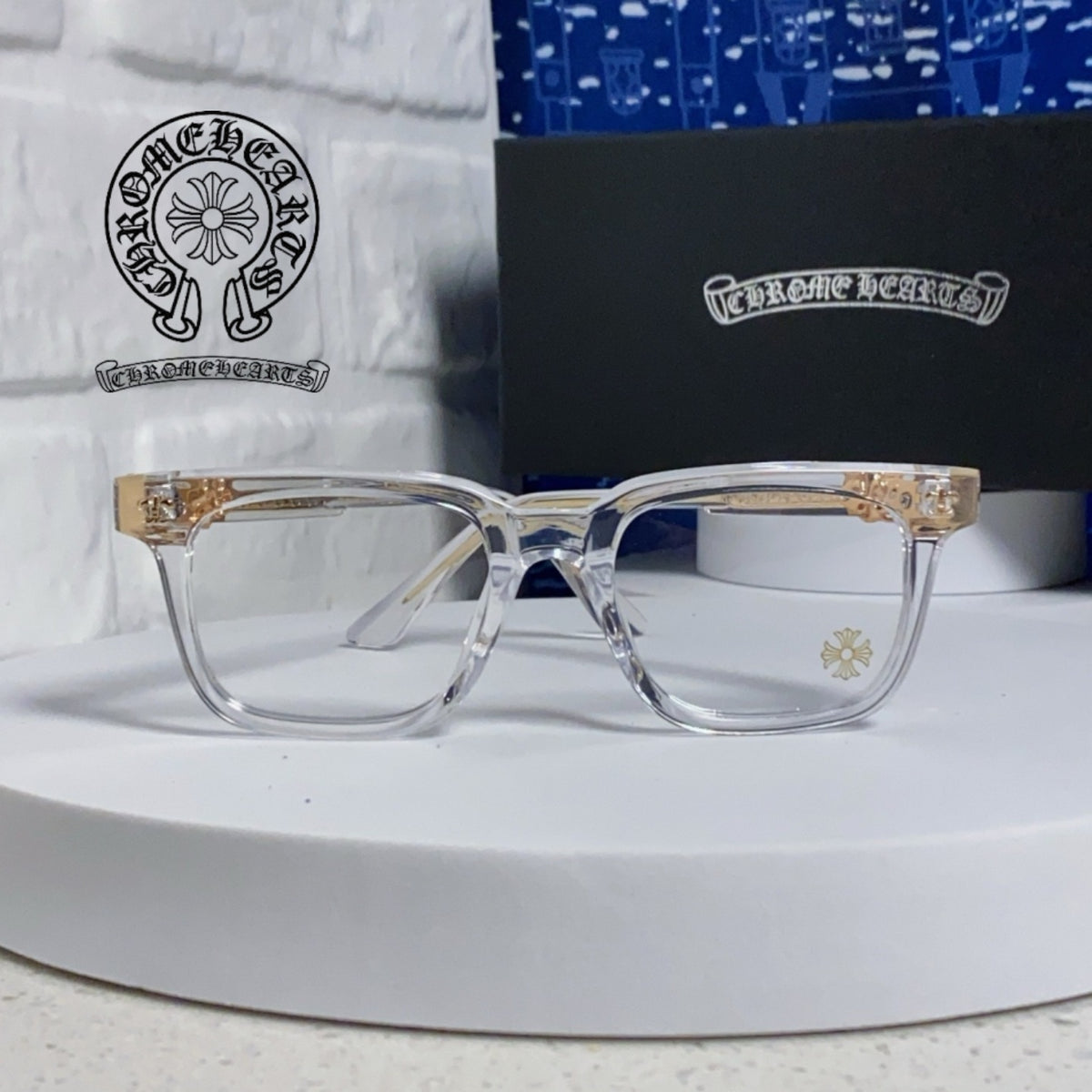 Chrome Hearts Clear Photochromic Glasses
