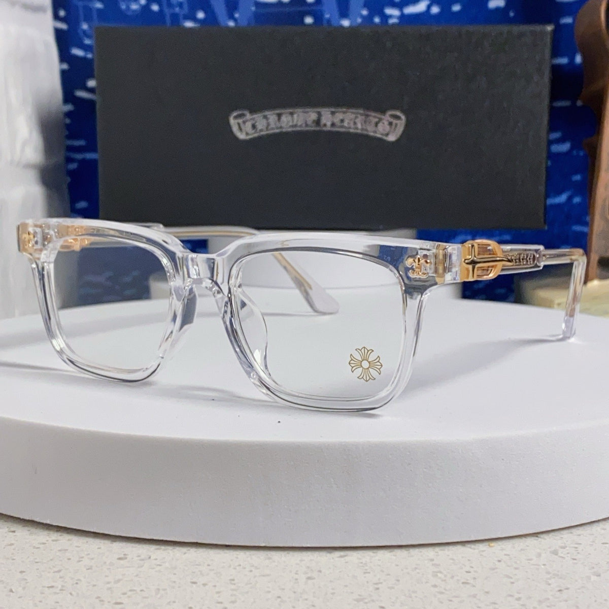 Chrome Hearts Clear Photochromic Glasses