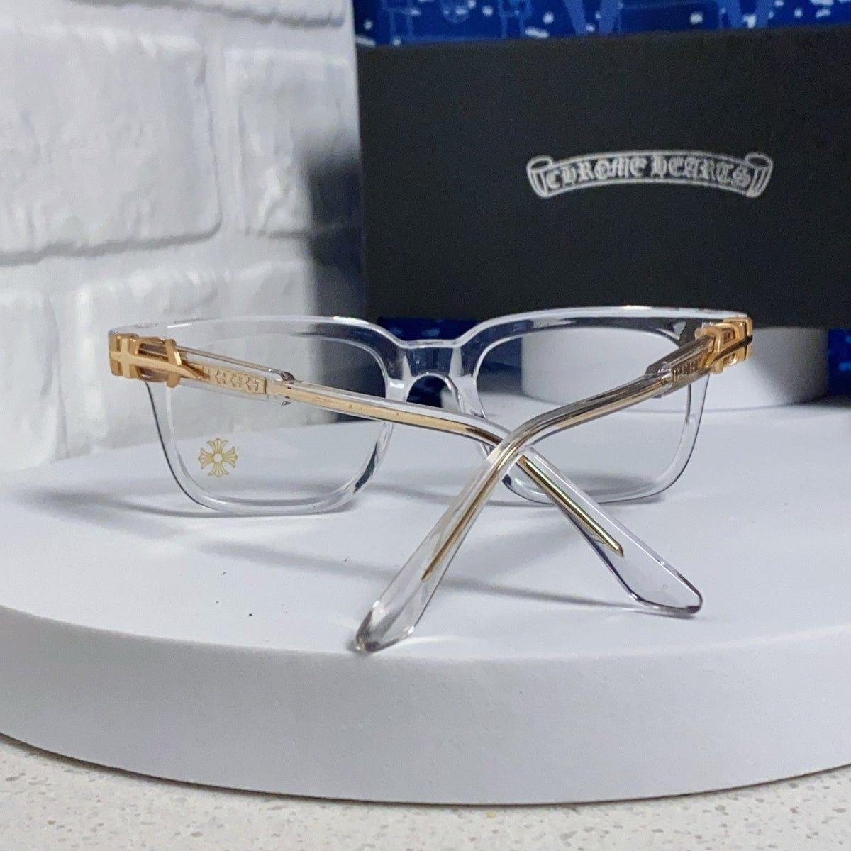 Chrome Hearts Clear Photochromic Glasses