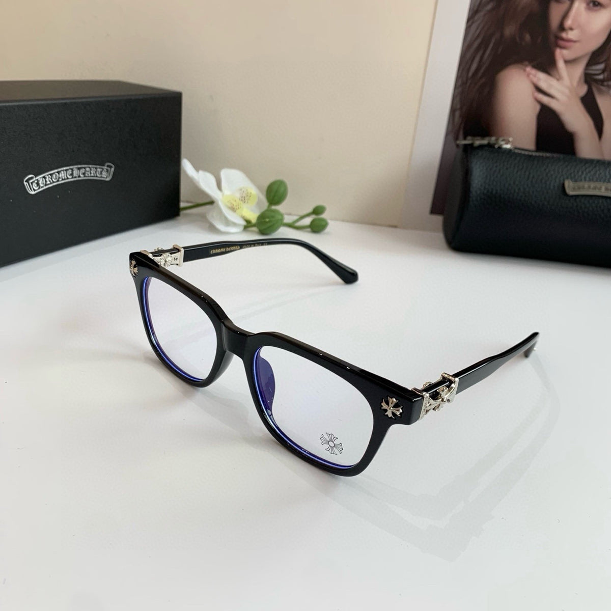Chrome Hearts Unisex Square Glasses