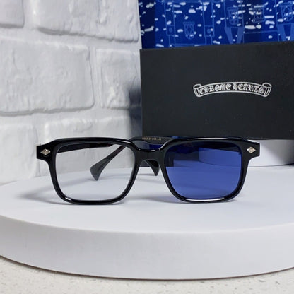 Chrome Hearts Vintage Blue Lens Sunglasses