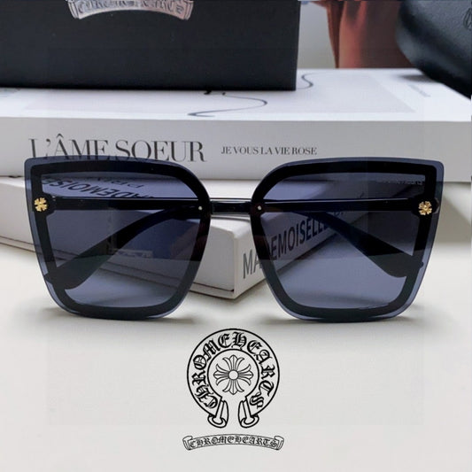 Chrome Hearts Oversized Polarized Sunglasses