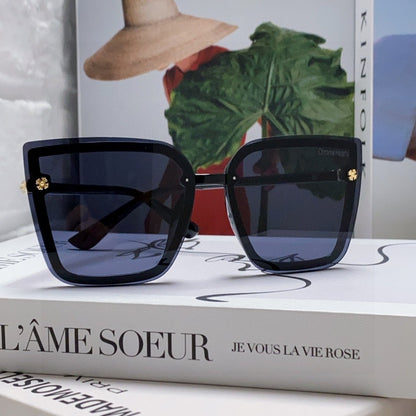 Chrome Hearts Oversized Polarized Sunglasses