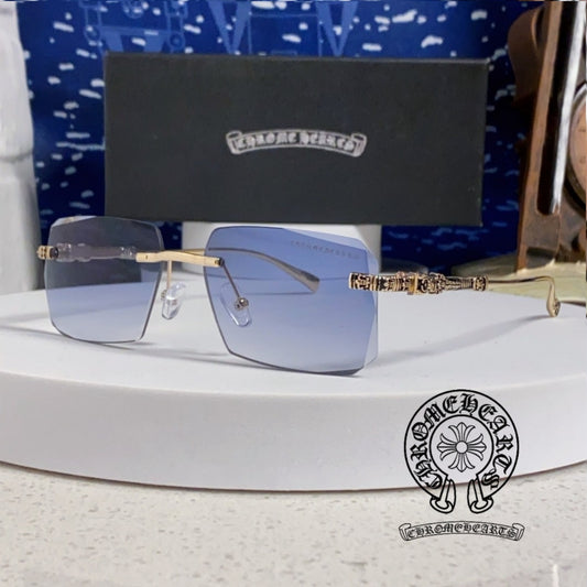 Chrome Hearts Rimless Gradient Sunglasses